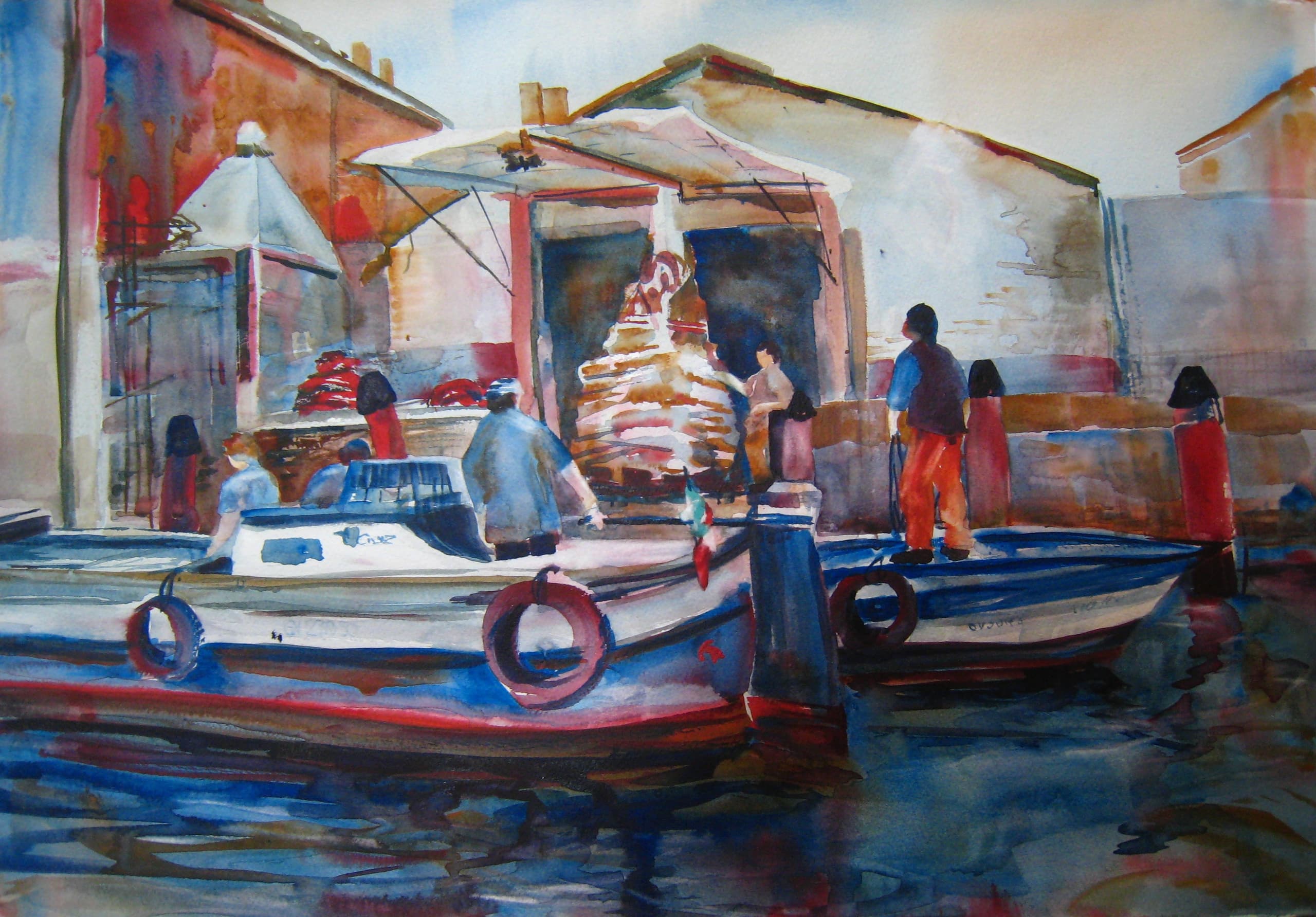 Busy Morning on Grand Canal 2