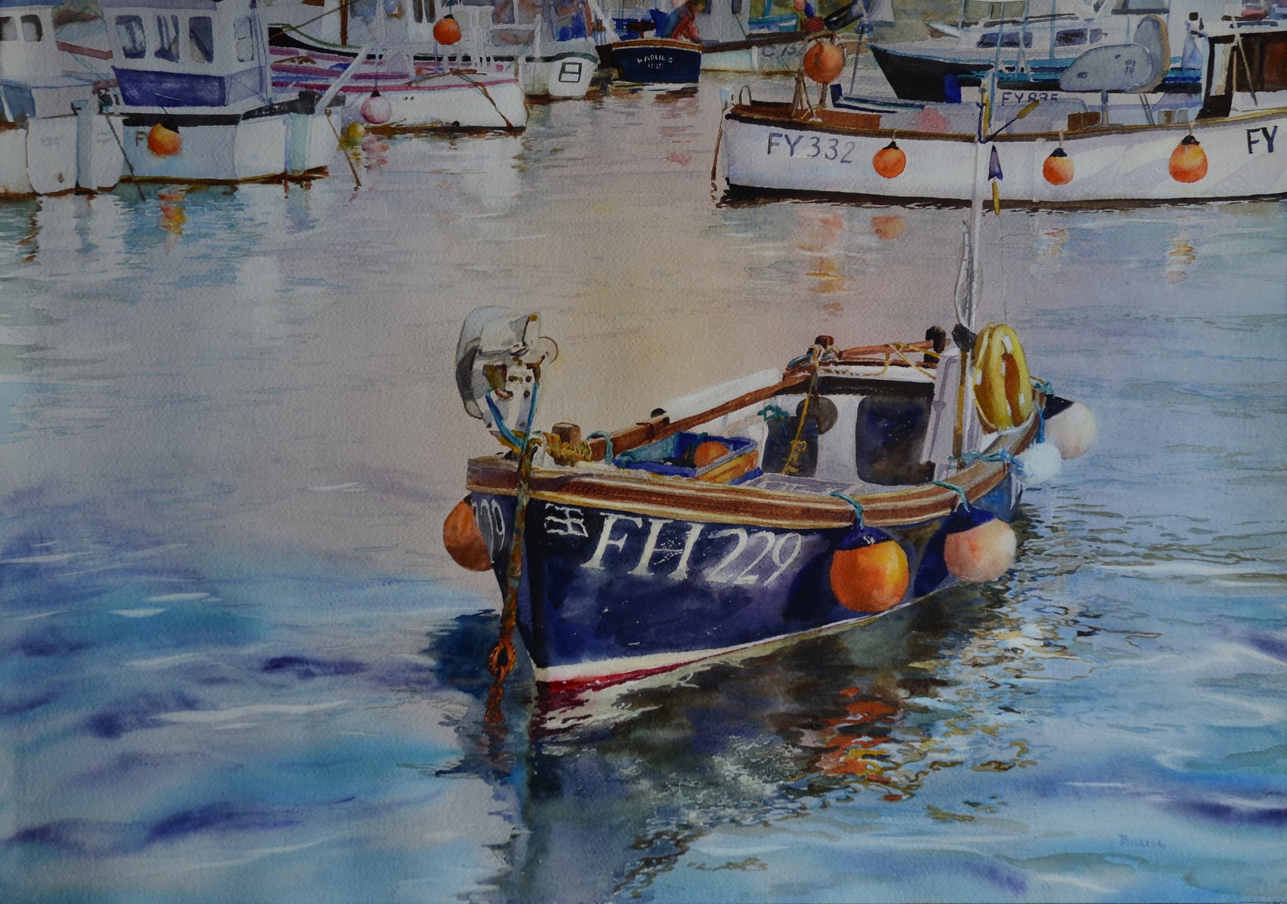Evening at Harbor